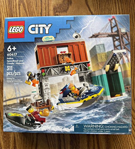 Lego city 60417 - set, motoscafo