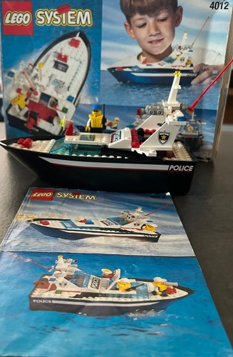 Lego system 4012 - lego, motoscafo