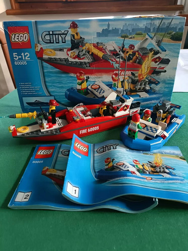 Lego 60005 motoscafo - lego,