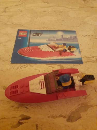 Lego set city 4641 motoscafo - set,