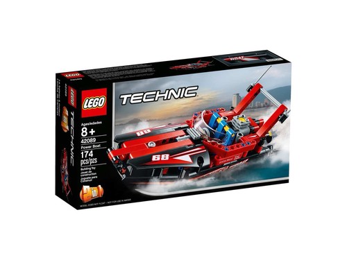 Lego technic 42089 motoscafo - lego,
