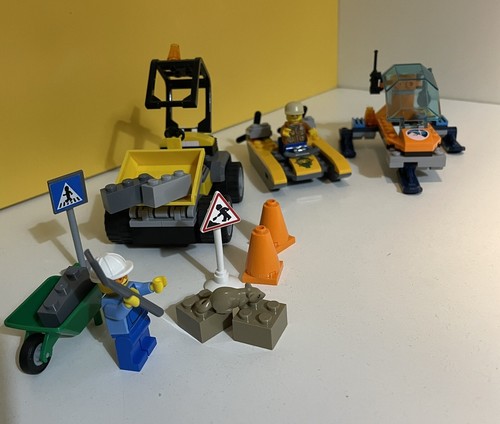 Lotto lego city ruspa cantiere - lego,